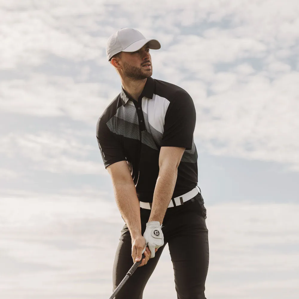 Sweetest Day Sale Galvin Green Macoy Polo Shirt - Black/Atlantis Green