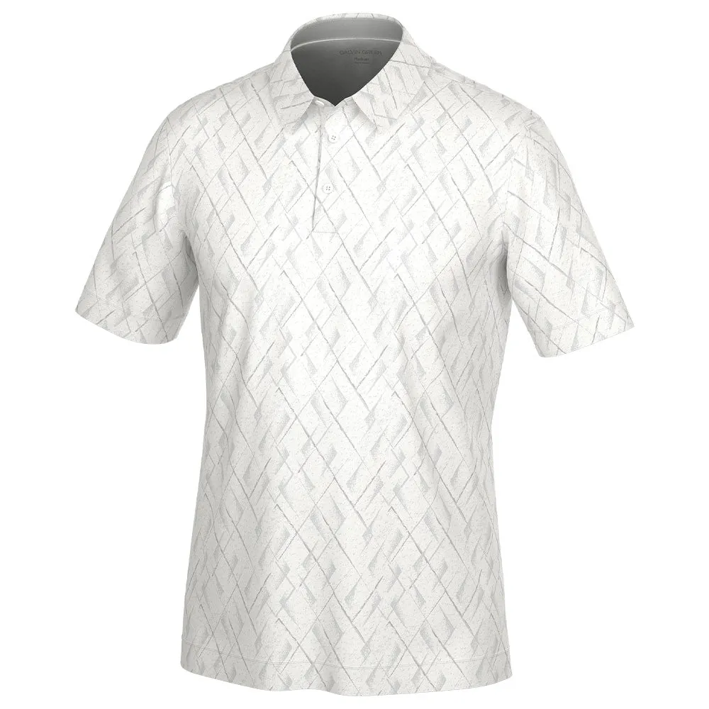 Bring the Heat Galvin Green Mads Polo Shirt - White