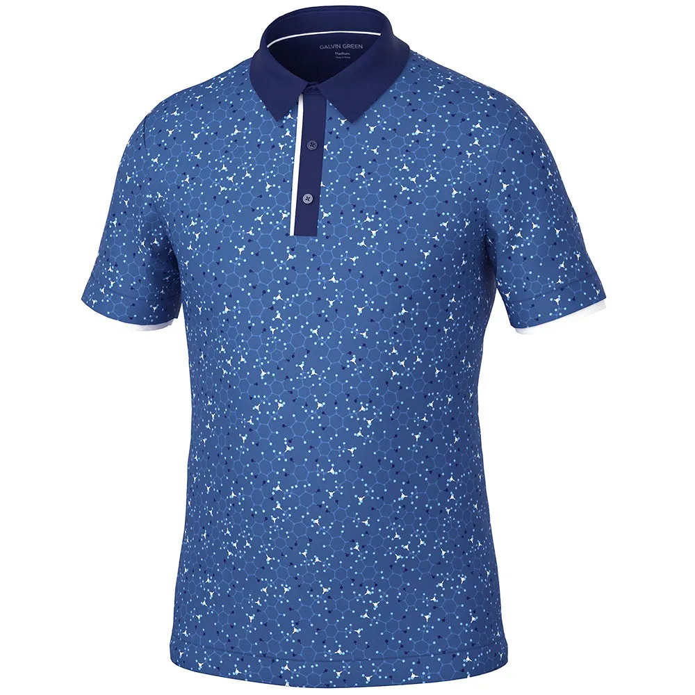 Push Beyond Limits Galvin Green Mannix Polo Shirt - Blue/Navy