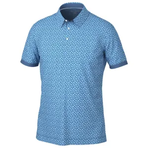 Easter Sale Step Into Strength Galvin Green Manuel Polo Shirt - Moonlight Blue/White