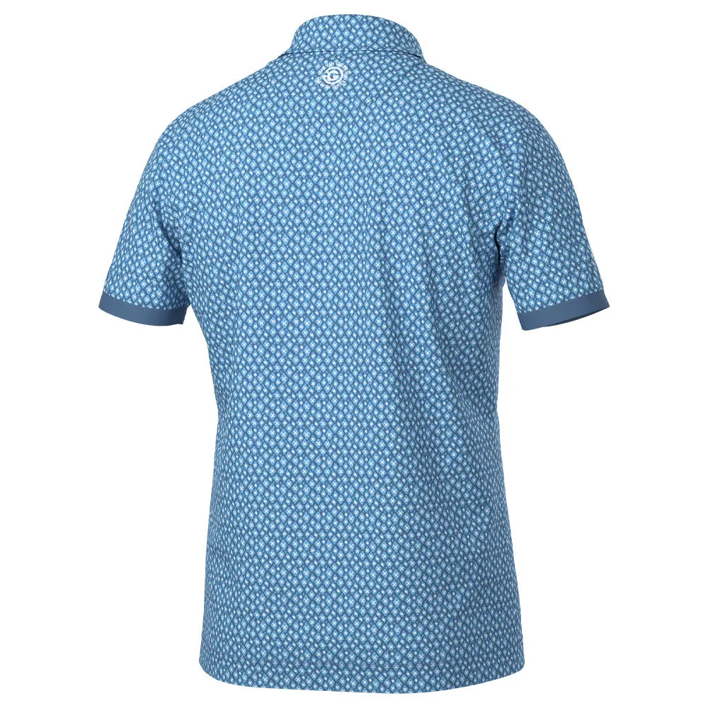 Winter Sale Halloween Sale Galvin Green Manuel Polo Shirt - Moonlight Blue/White