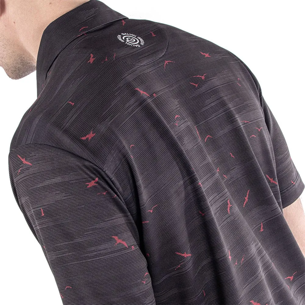 Galvin Green Marin Ventil8  Polo Shirt - Black/Red Memorial Day Sale New Year's Eve Sale