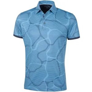 Galvin Green Markos Ventil8  Polo Shirt - Ensign Blue/Navy Born to Stand Out Define Your Own Way