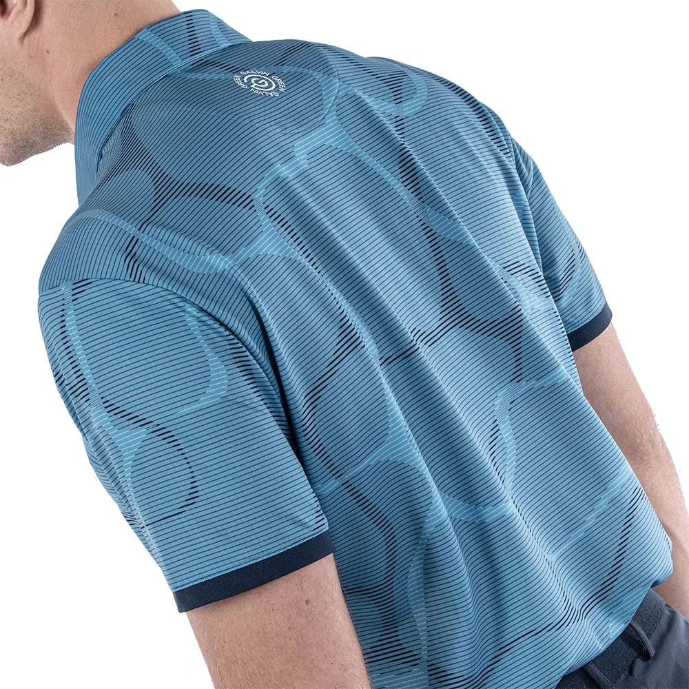 Black Friday Offer Rise Every Time Galvin Green Markos Ventil8  Polo Shirt - Ensign Blue/Navy