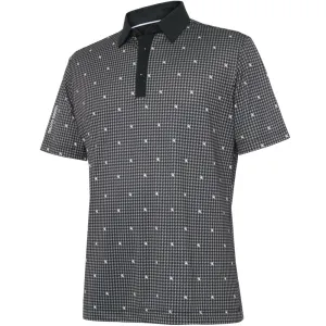Own the Vibe No Limits, Just Style Galvin Green Marley Polo Shirt - Sharkskin/Black