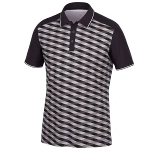 Galvin Green Marlon Polo Shirt - Black/Sharkskin Walk with Power Deal Of The Century