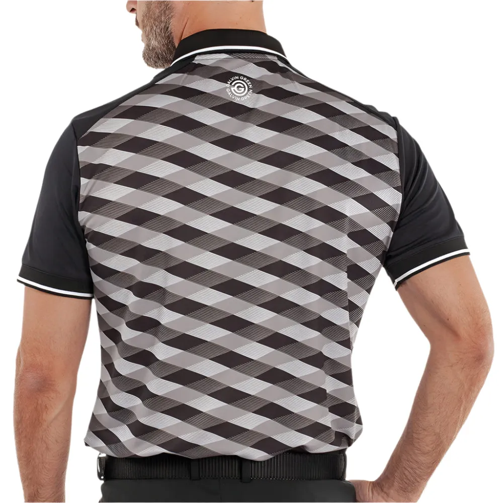 Biggest Sale of the Year Walk Tall Galvin Green Marlon Polo Shirt - Black/Sharkskin