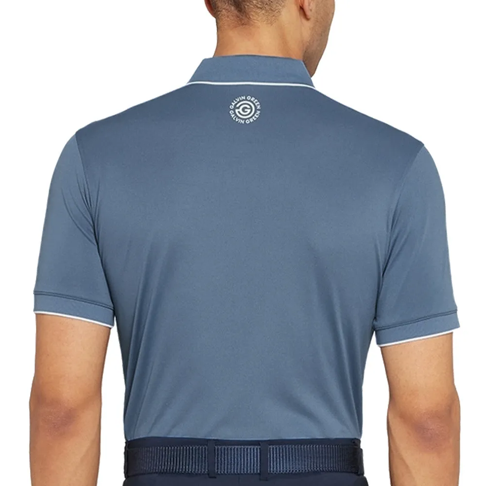 Galvin Green Marty Polo Shirt - Moonlight Blue Back To School Sale
