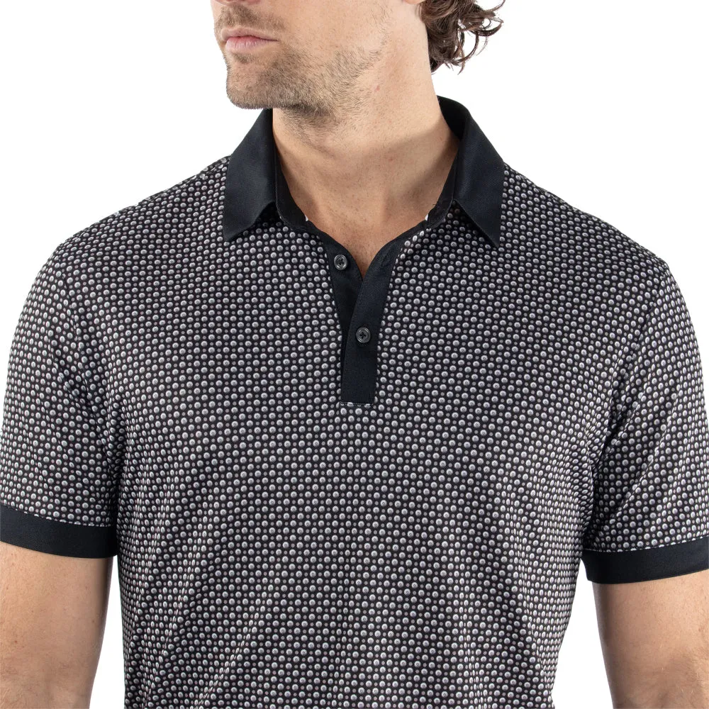Galvin Green Mate Polo Shirt - Sharkskin/Black Game-Changer Footwear
