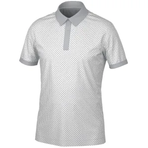 Great Value Move Like You Mean It Galvin Green Mate Polo Shirt - White/Cool Grey