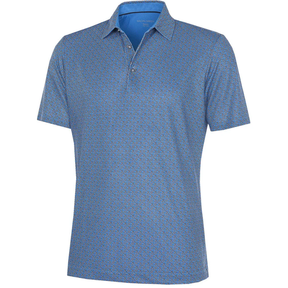 Sweetest Day Sale Galvin Green Mauro V8  Polo Shirt - Blue/White