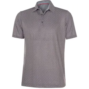 Galvin Green Mauro V8  Polo Shirt - Sharkskin/White Big Savings