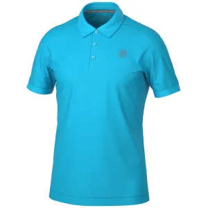 Galvin Green Maximilian Polo Shirt - Aqua Black Friday Deal Own the Moment
