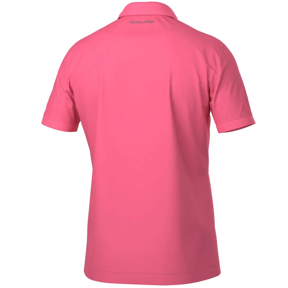 Galvin Green Maximilian Polo Shirt - Camelia Rose Step Into Strength