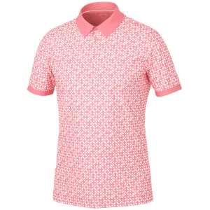 Galvin Green Melvin Polo Shirt - Coral/White Budget Friendly