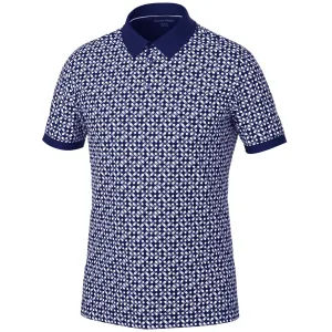 Galvin Green Melvin Polo Shirt - Navy/White Style Meets Power Walk with Power
