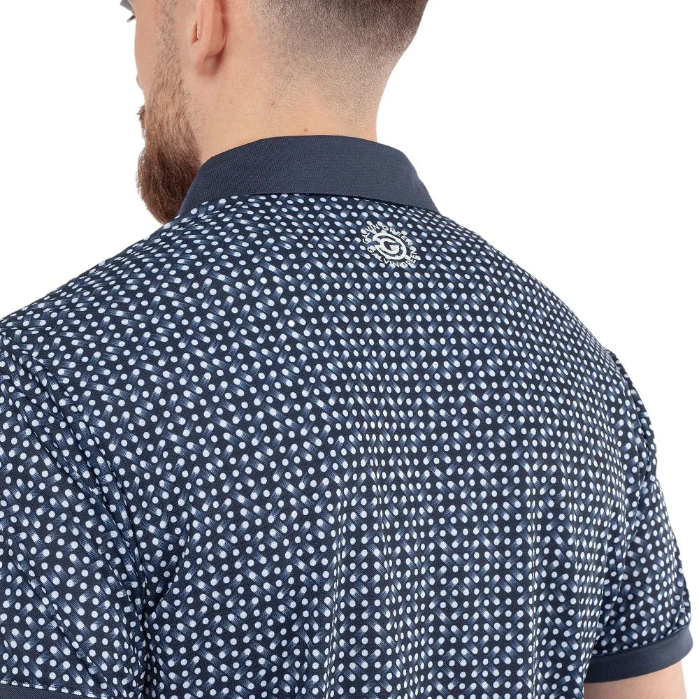 Galvin Green Melvin Polo Shirt - Navy/White Bring the Heat Black Friday Deal