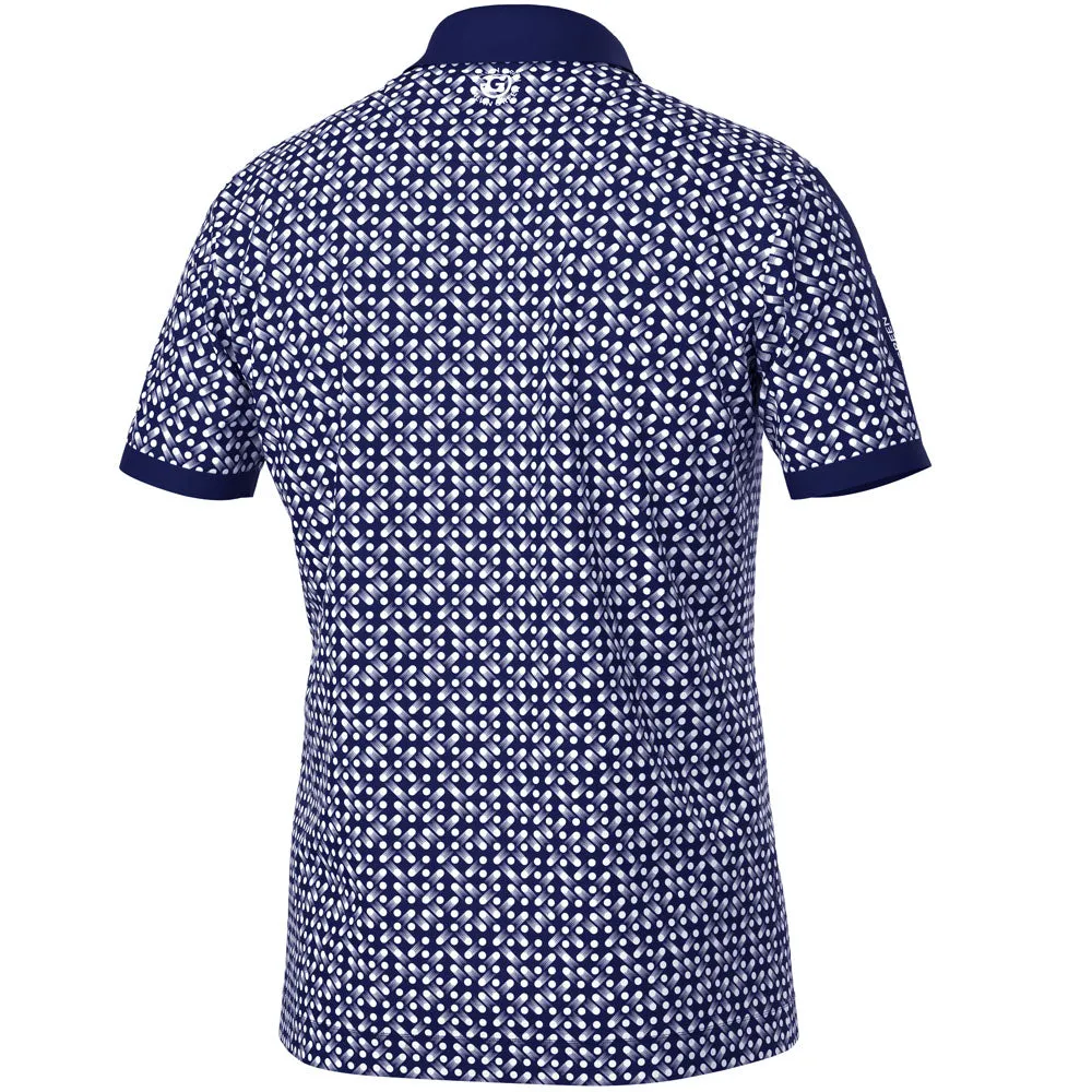 Designed to Dominate Galvin Green Melvin Polo Shirt - Navy/White