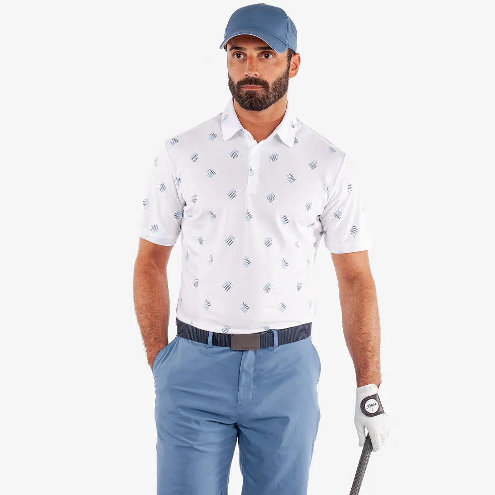 Footwear for the Fearless Autumn Sale Galvin Green Memo Polo Shirt - White