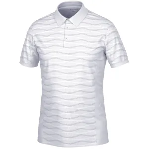 Christmas Day Sale Economical Galvin Green Merlin Polo Shirt - White/Cool Grey