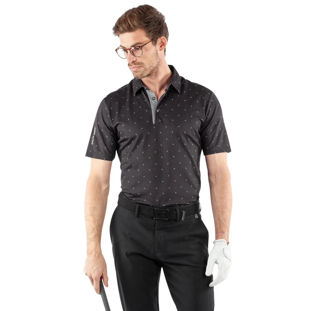 Deal Of The Century Walk with Power Galvin Green Miklos Polo Shirt - Black