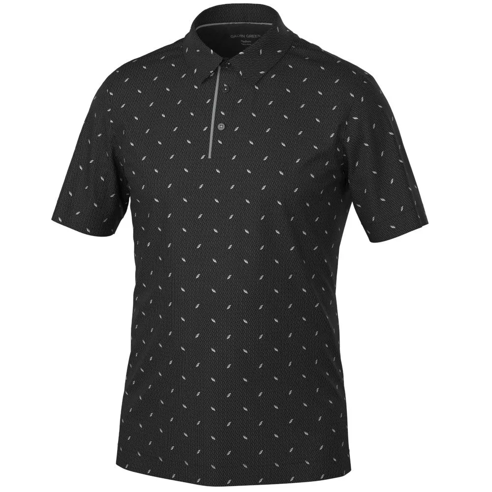 Galvin Green Miklos Polo Shirt - Black Deal Of The Century Chase What Moves You