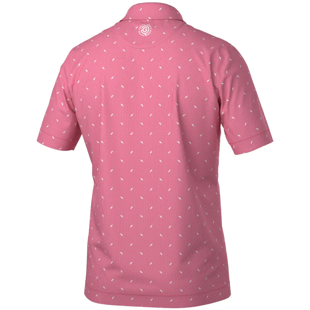 Move Beyond Ordinary Father's Day Sale Galvin Green Miklos Polo Shirt - Camelia Rose