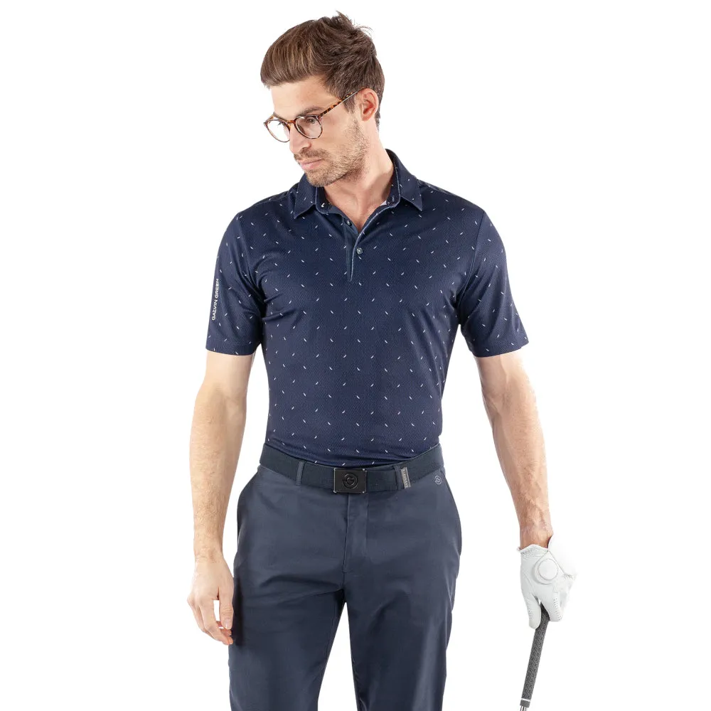 Galvin Green Miklos Polo Shirt - Navy Built for the Bold