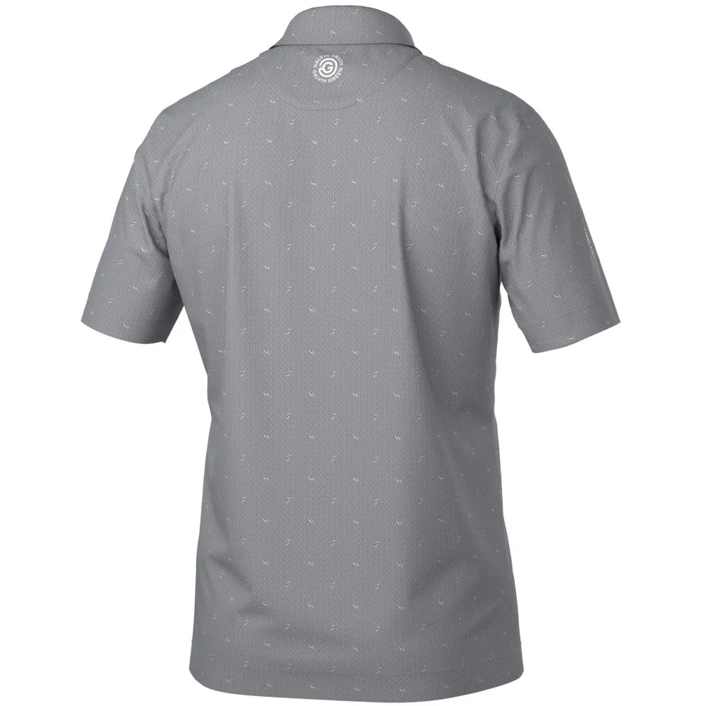 Stride with Confidence Galvin Green Miklos Polo Shirt - Sharkskin