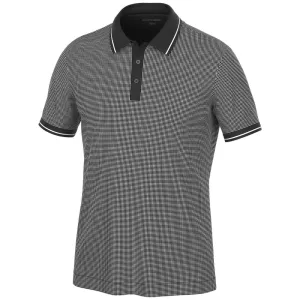 Stride with Confidence Galvin Green Miller Polo Shirt - Black/White