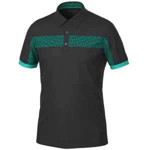 Galvin Green Mills Polo Shirt - Black/Atlantis Green Labor Day Sale New Year's Eve Sale