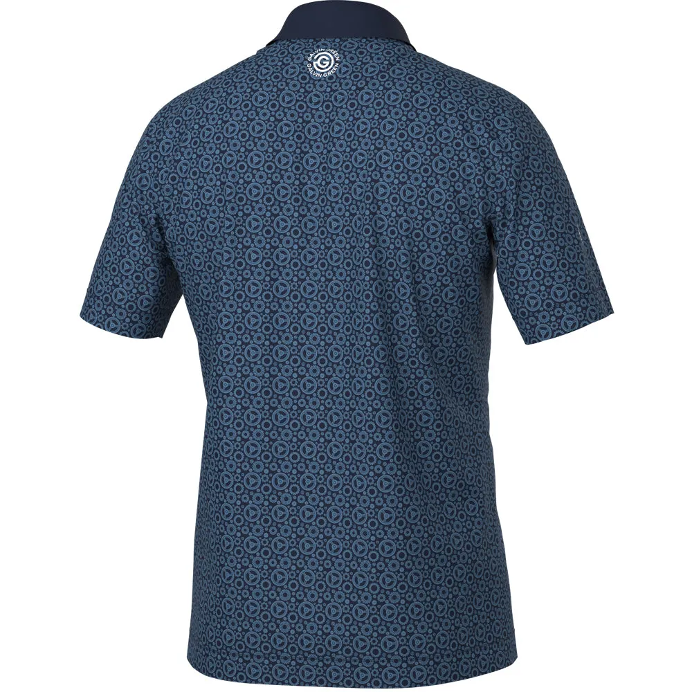 Bring the Heat Galvin Green Miracle Polo Shirt - Blue/Navy