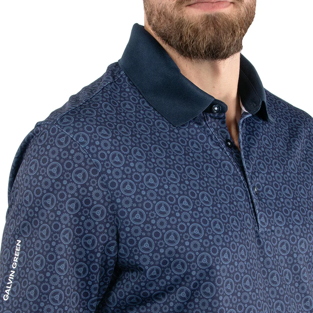 Galvin Green Miracle Polo Shirt - Blue/Navy Born to Stand Out