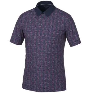 Built to Perform Affordable Galvin Green Miracle Polo Shirt - Camelia Rose/Navy