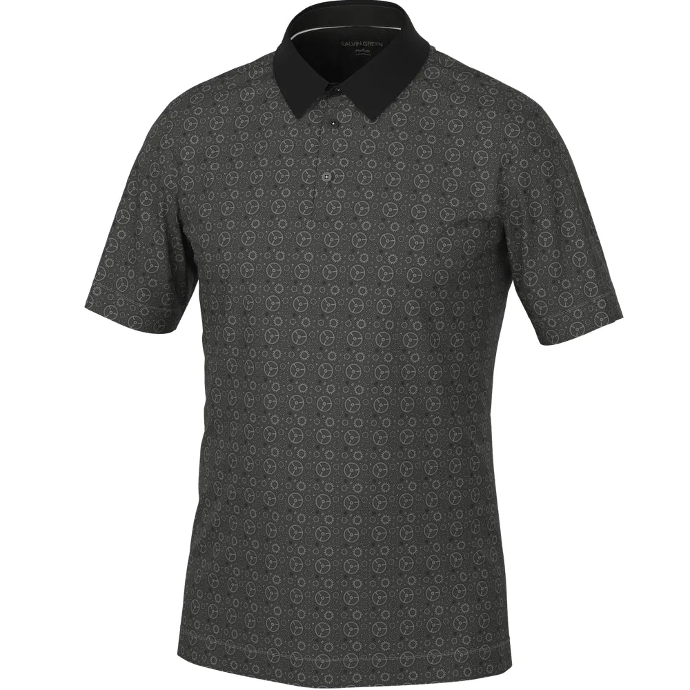 Made to Move Galvin Green Miracle Polo Shirt - Sharkskin/Black