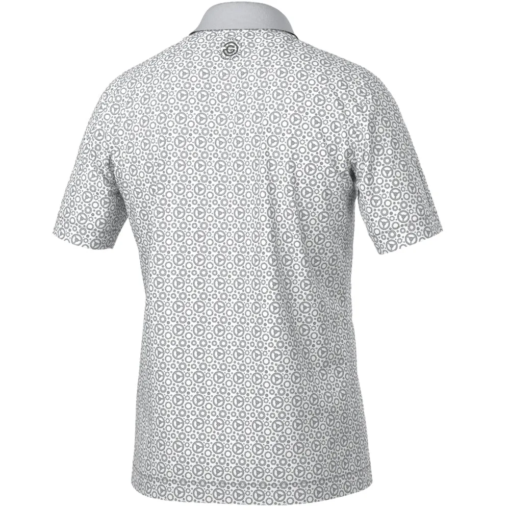 Galvin Green Miracle Polo Shirt - White/Cool Grey Born to Stand Out