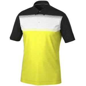 Galvin Green Mirca Ventil8  Polo Shirt - Sunny Lime/White/Black Built to Move You Born to Stand Out