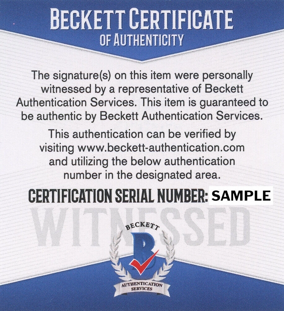 Garrison Hearst Signed Georgia Bulldogs Jersey (Beckett COA) 93 Citrus Bowl MVP