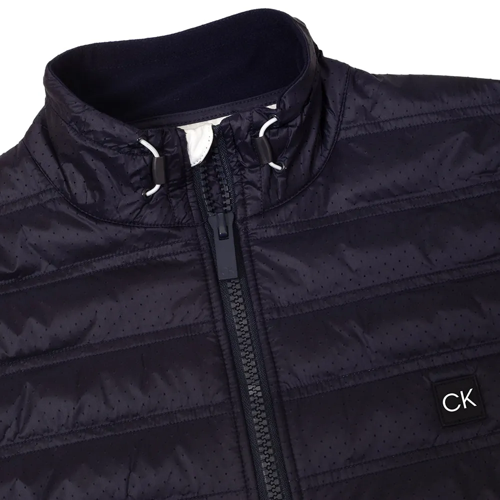 Calvin Klein Rangewood 1/2 Zip Hybrid Pullover - White Affordable
