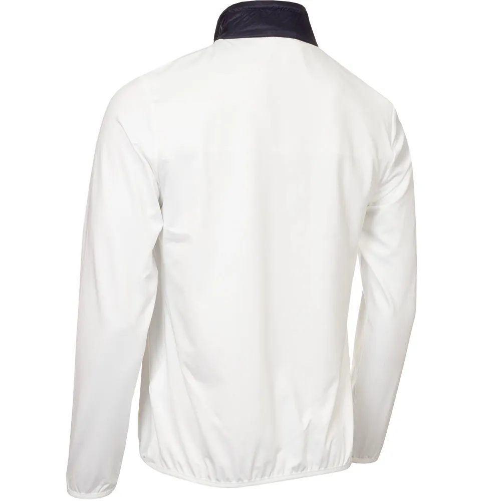 Calvin Klein Rangewood 1/2 Zip Hybrid Pullover - White Christmas Day Sale