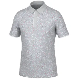 Galvin Green Mannix Polo Shirt - Cool Grey/Coral Rule the Streets