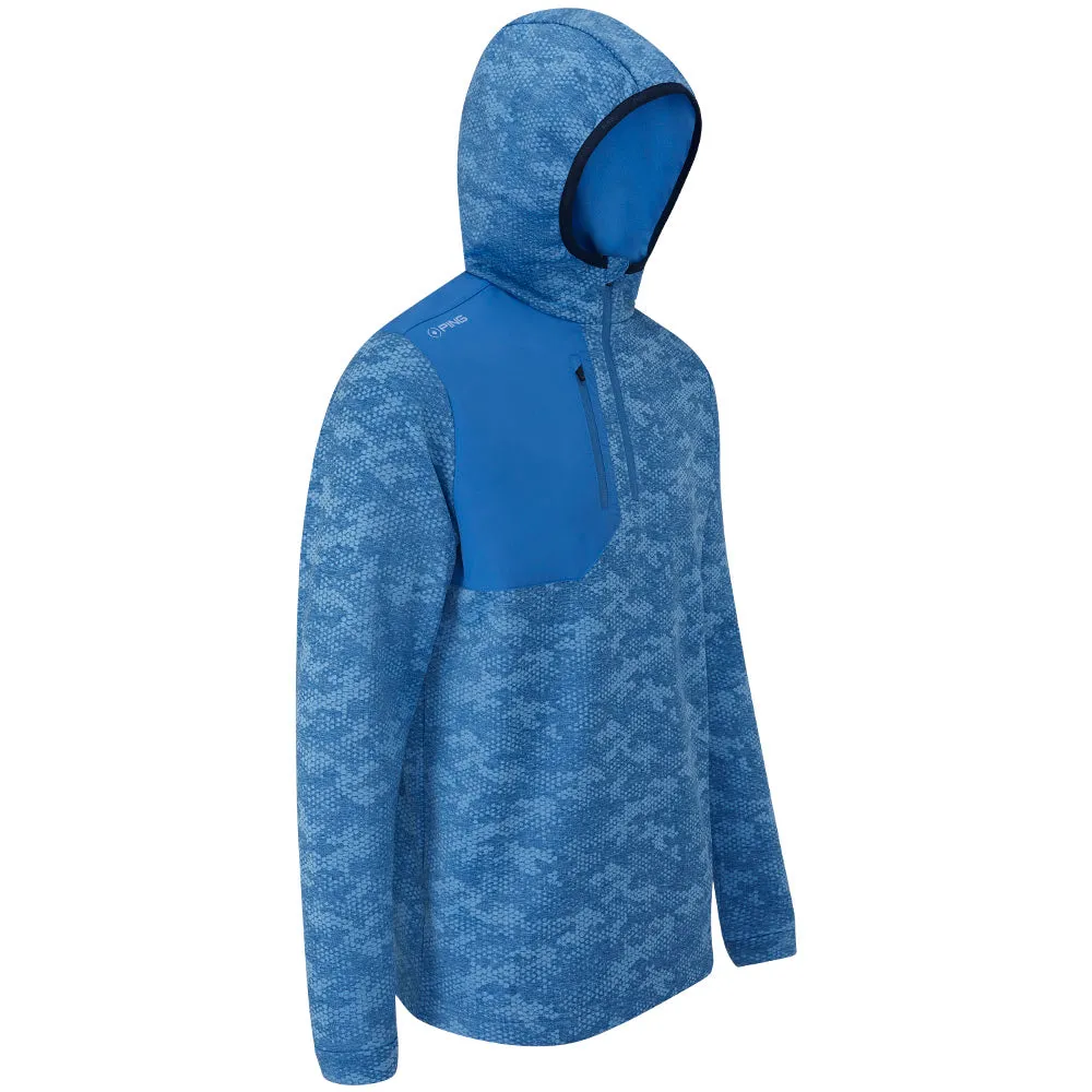 Ping Nexa 1/4 Zip Pullover - Seacrest/Tidal Blue Holiday Sale