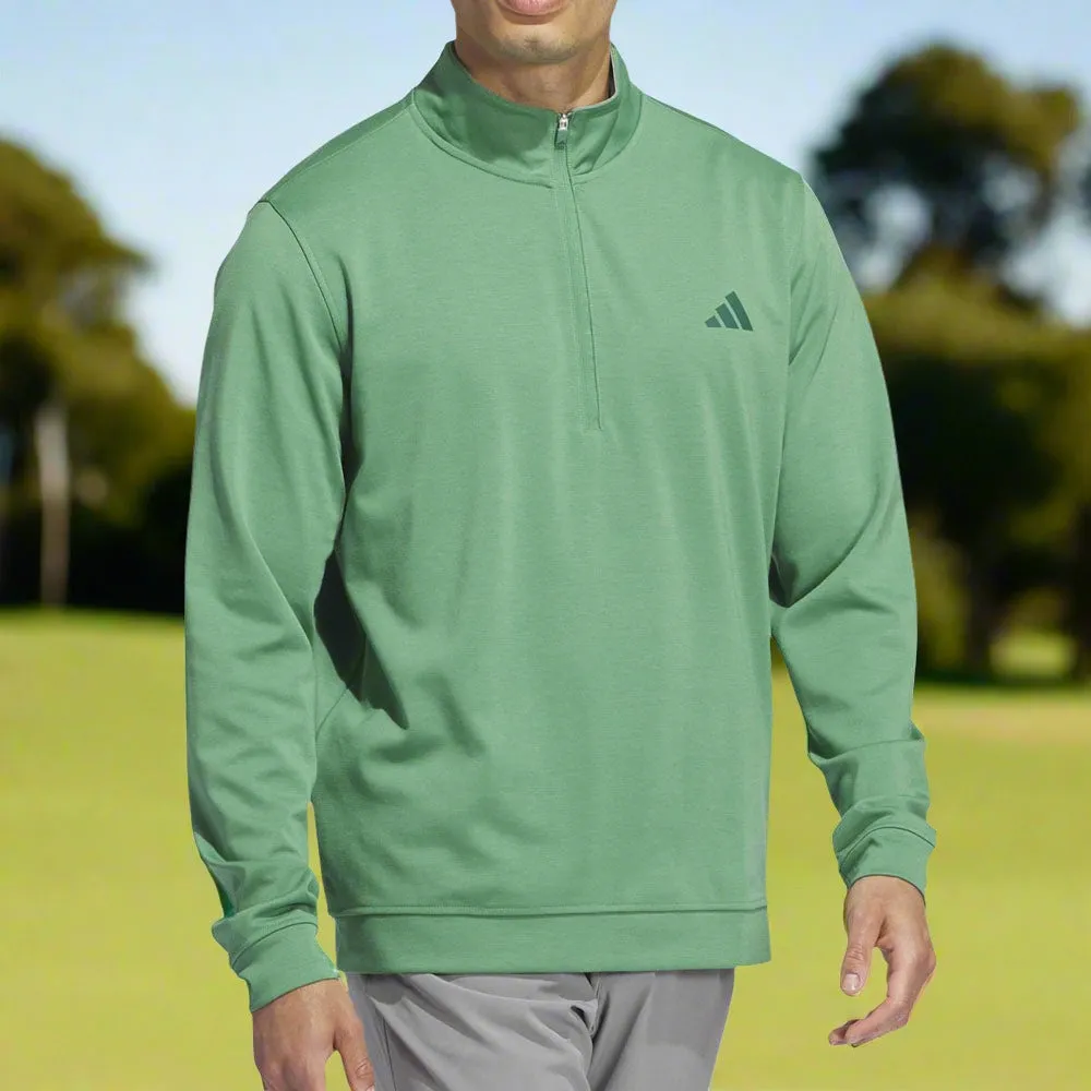 Black Friday Sale Adidas Elevated 1/4 Zip Pullover - Preloved Green