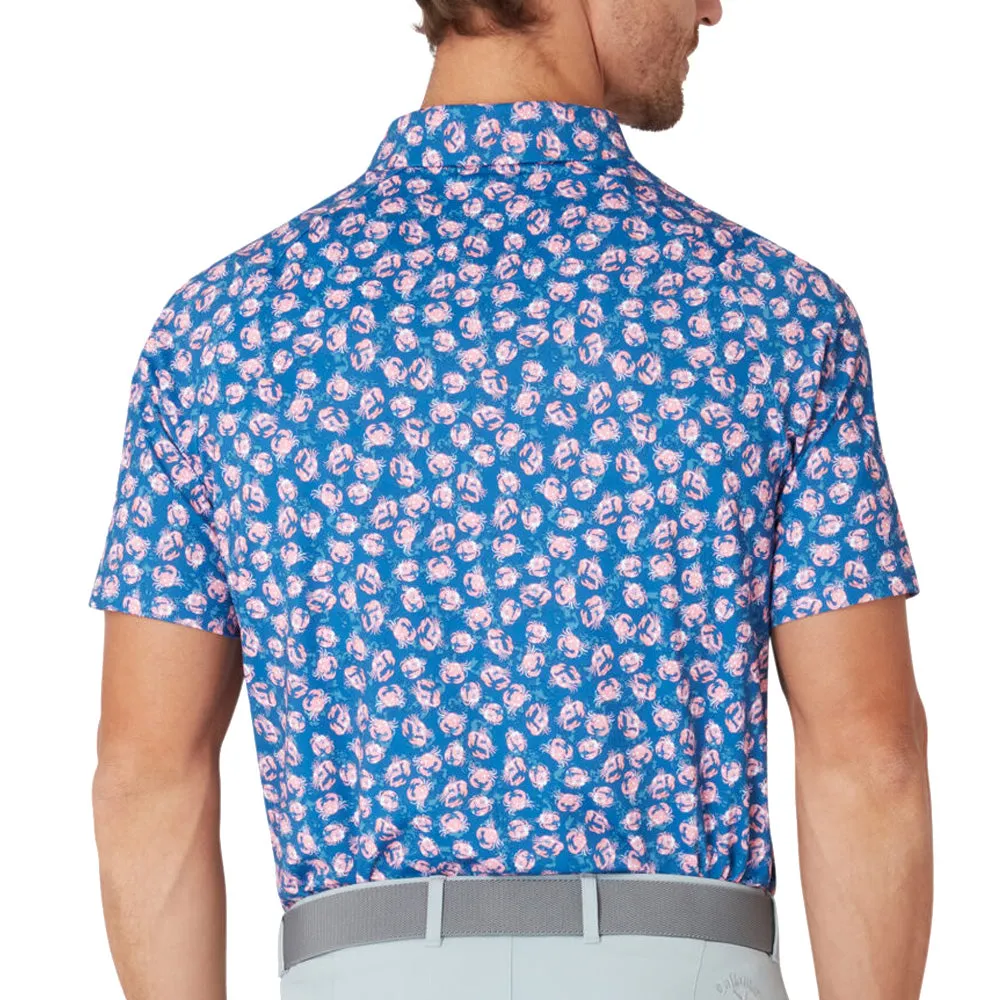 Budget Friendly Callaway Crab Novelty Polo Shirt - Galaxy Blue