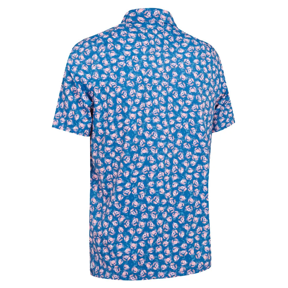 Callaway Crab Novelty Polo Shirt - Galaxy Blue Mother's Day Sale