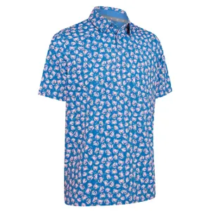 Callaway Crab Novelty Polo Shirt - Galaxy Blue Own the Vibe