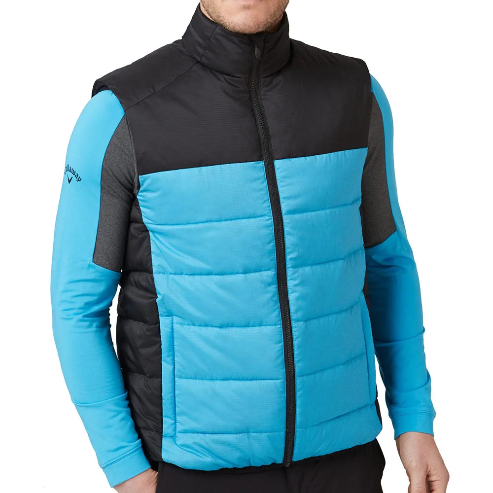 Callaway Premium Down Vest - Malibu Blue Keep Going Strong