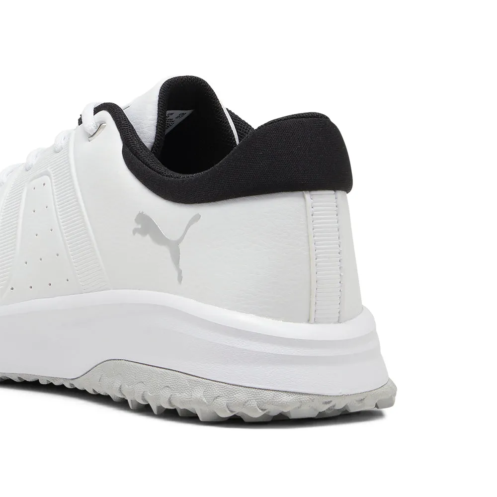 Puma Fusion Tech Spikeless Waterproof Shoes - Puma White/Glacial Grey Made to Turn Heads