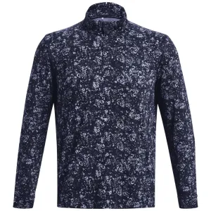 Under Armour Playoff Printed 1/4 Zip Pullover - Midnight Navy Rise Every Time Empower Your Journey