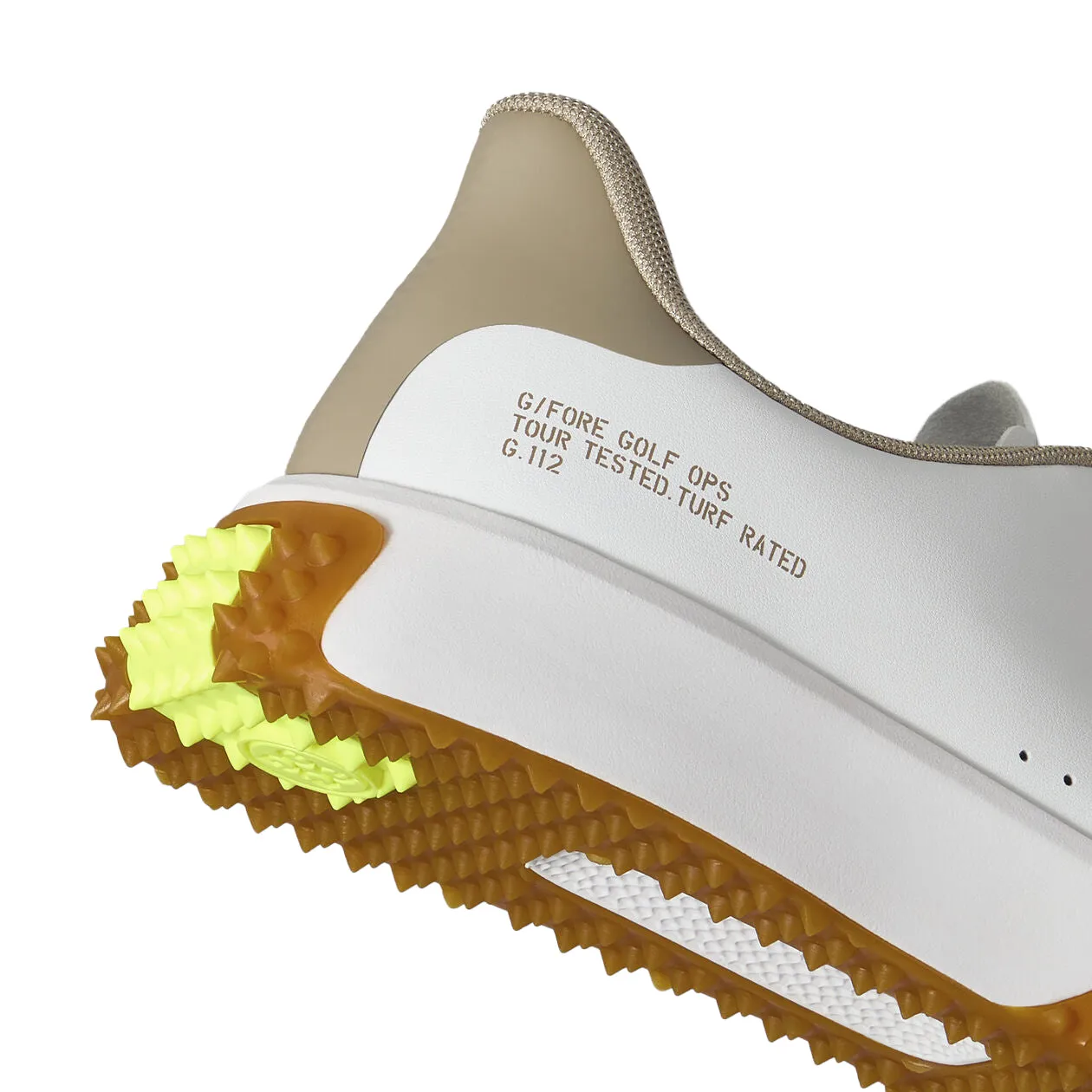 G/Fore G.112 Leather Golf Shoes - Dune/Gum Economical Engineered for Speed